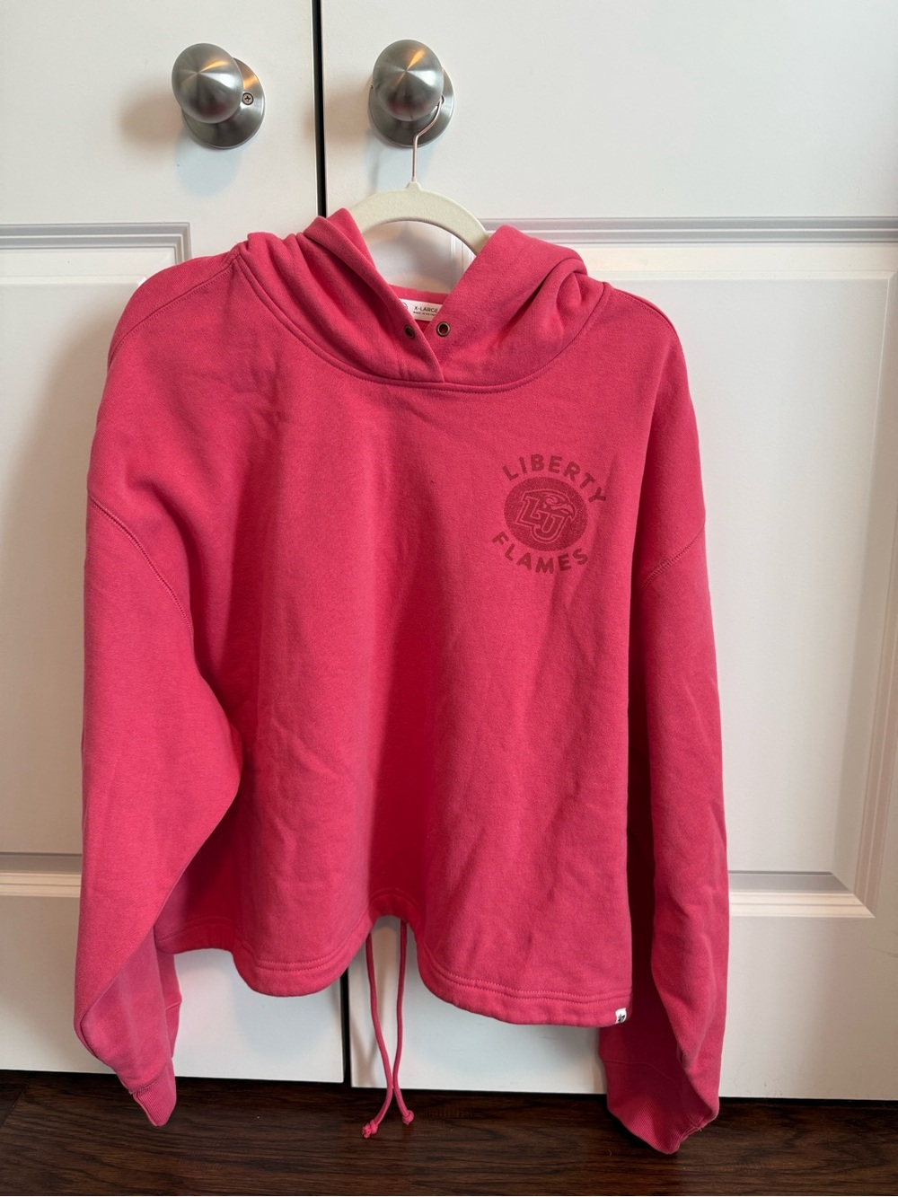 Liberty Flames Candy Red Hooded Sweatshirt